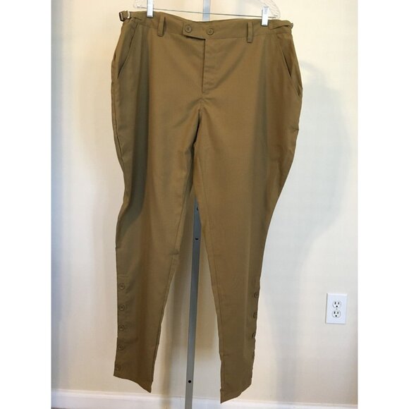 The Pirate Dressing Costume Pants Tussar Trousers Jodphurs Steampunk Breeches L - Picture 13 of 13